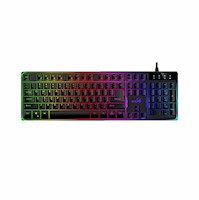 Teclado Gamer Genius Gx Scorpion K8 Gaming Rgb Led Usb Sp Black